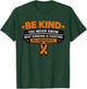 March Multiple Sclerosis Awareness Month Heart I Wear Orange T-Shirt - T-Shirt | Forest