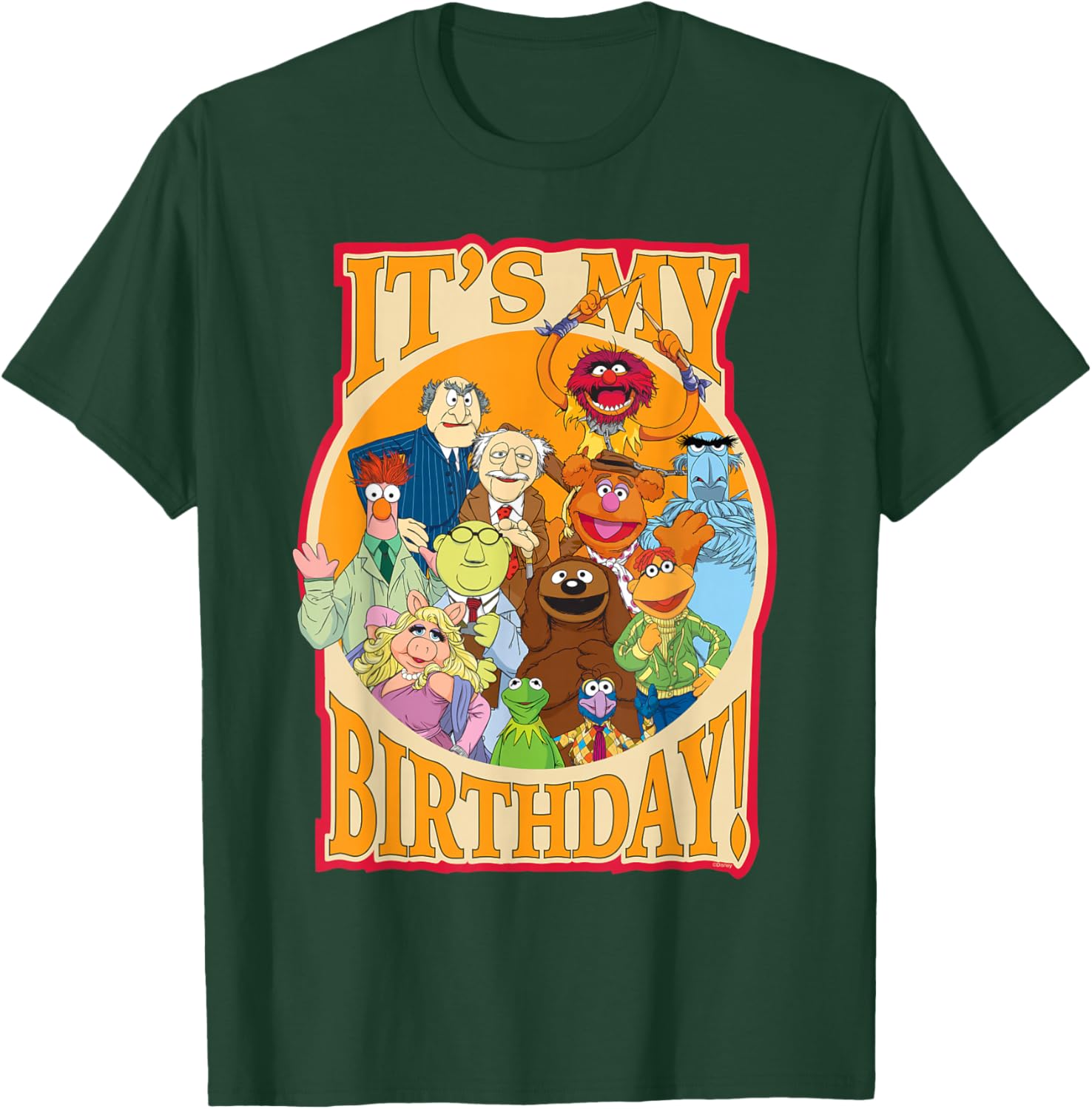 Disney The Muppets It's My Birthday! Party T-Shirt - T-Shirt | Forest