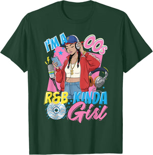 Back to The 2000s R&B Girl Vintage Retro 00s T-Shirt - T-Shirt | Forest