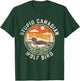Vintage Stupid Canadian Wolf Bird Cute Loon Sarcastic Animal T-Shirt - T-Shirt | Forest