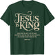 Jesus is King John 14:6 Christian God Religious Bible Verse T-Shirt - T-Shirt | Forest