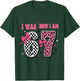 7 Year Old Birthday Girl I was 6 Now I'm 7 67 7th Birthday T-Shirt - T-Shirt | Forest