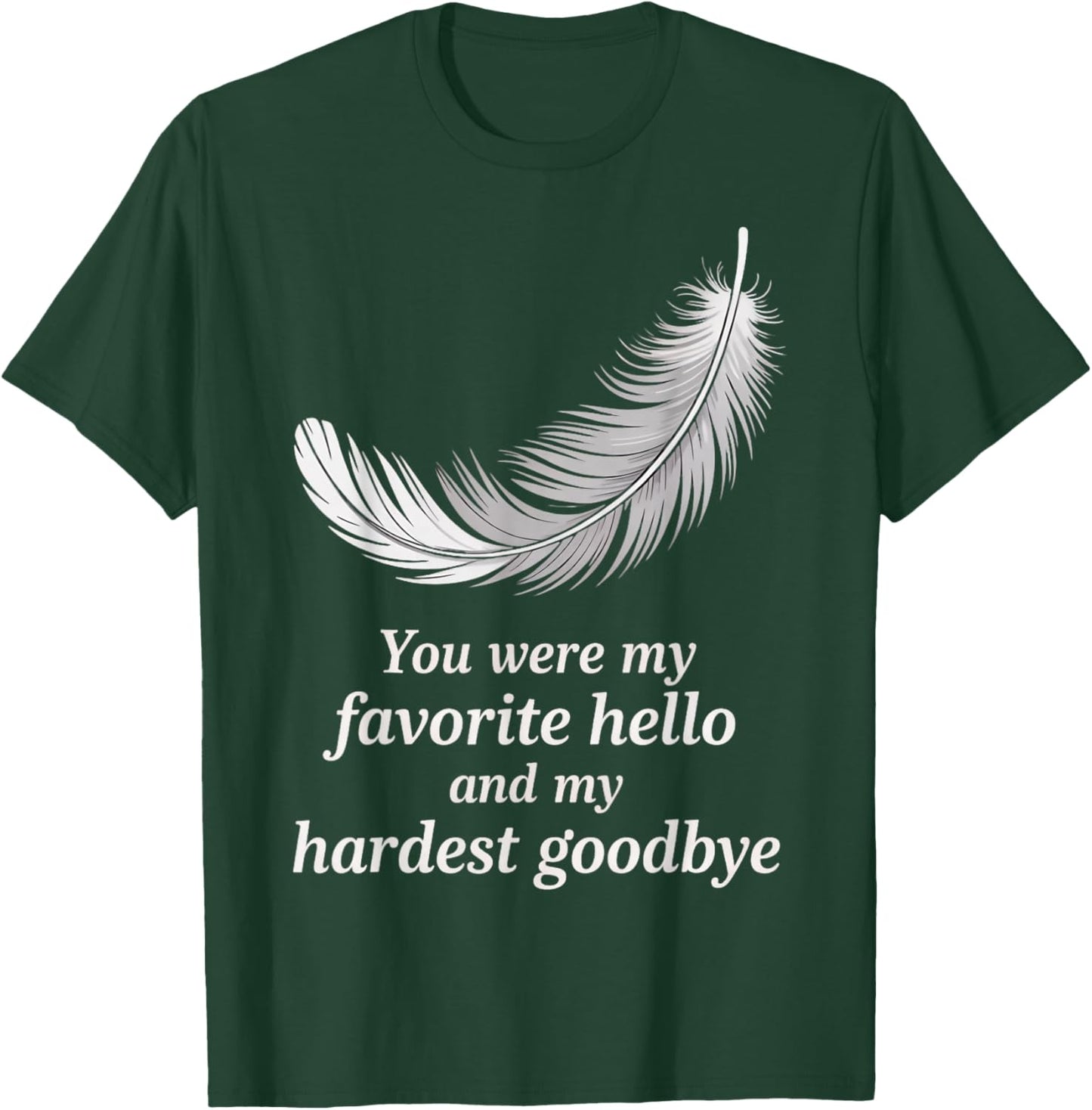 Forever in My Heart Pet Loss Memorial Rainbow Bridge T-Shirt - T-Shirt | Forest