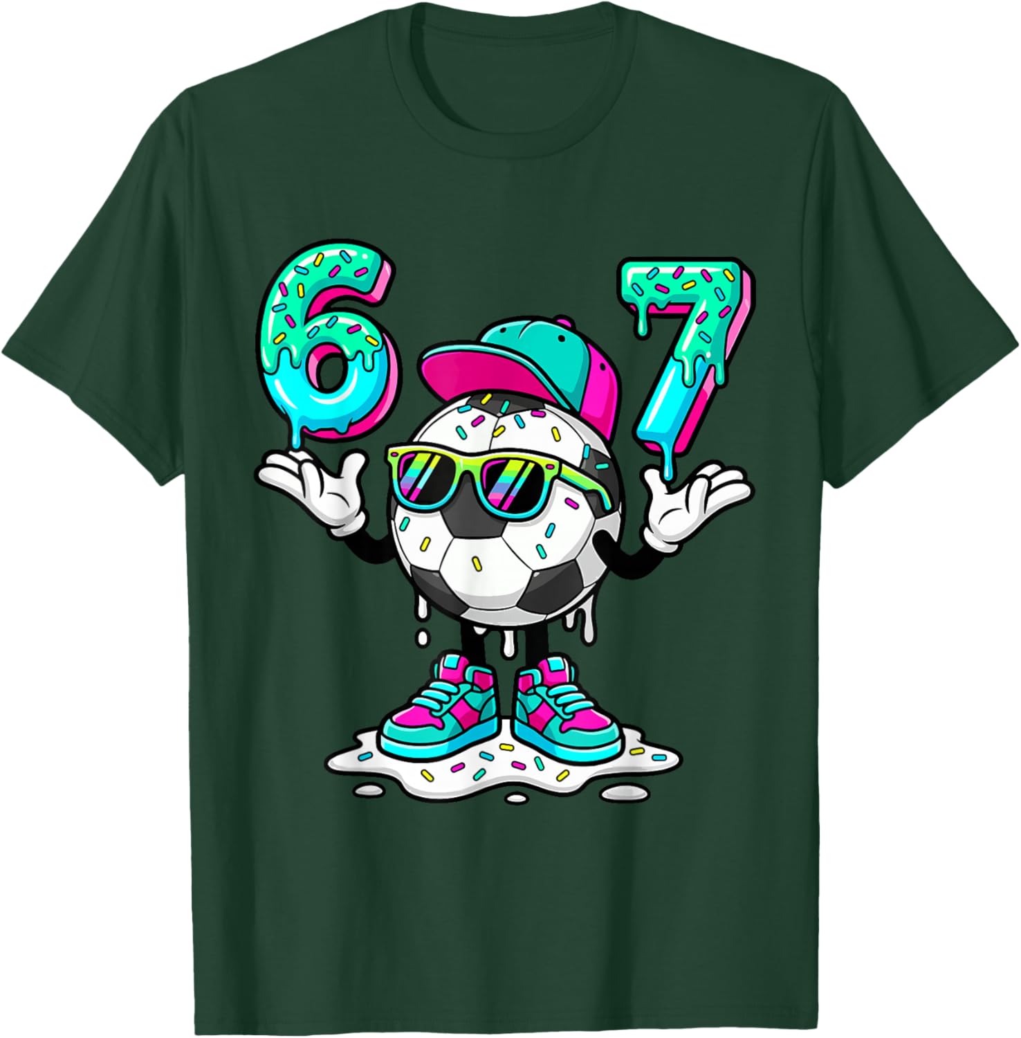 Funny Gen Alpha Meme Drip T-Shirt - T-Shirt | Forest
