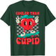 Cooler Than Cupid Valentines Day for Teens Kids Boys Girls T-Shirt - T-Shirt | Forest