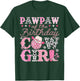 Pawpaw of The Birthday Cowgirl Rodeo Western Bday Party T-Shirt - T-Shirt | Forest