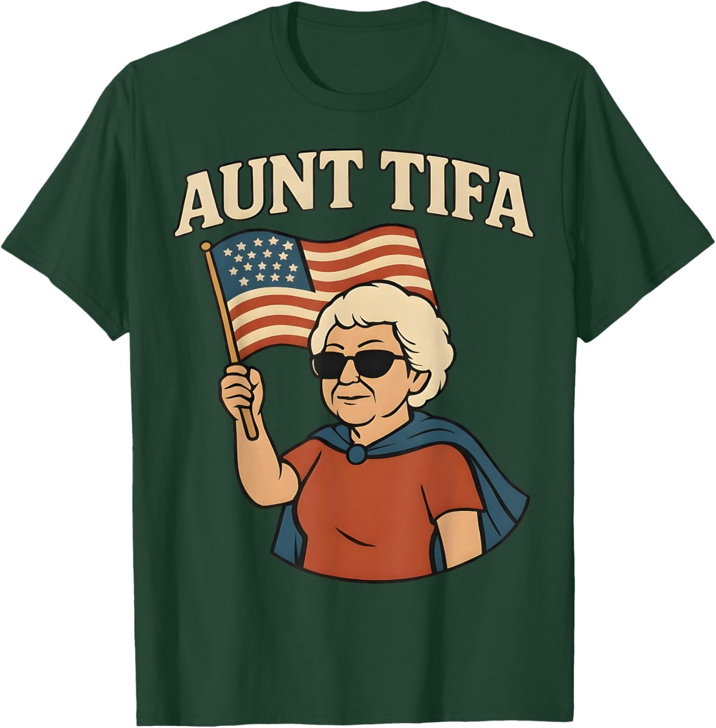 Aunt Tifa T-Shirt - T-Shirt | Forest