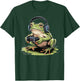 Frog Gaming Playing Video Games T-Shirt - T-Shirt | Forest