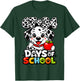 67+34 Days School 101 Days Cute Dog Teacher Kids T-Shirt - T-Shirt | Forest