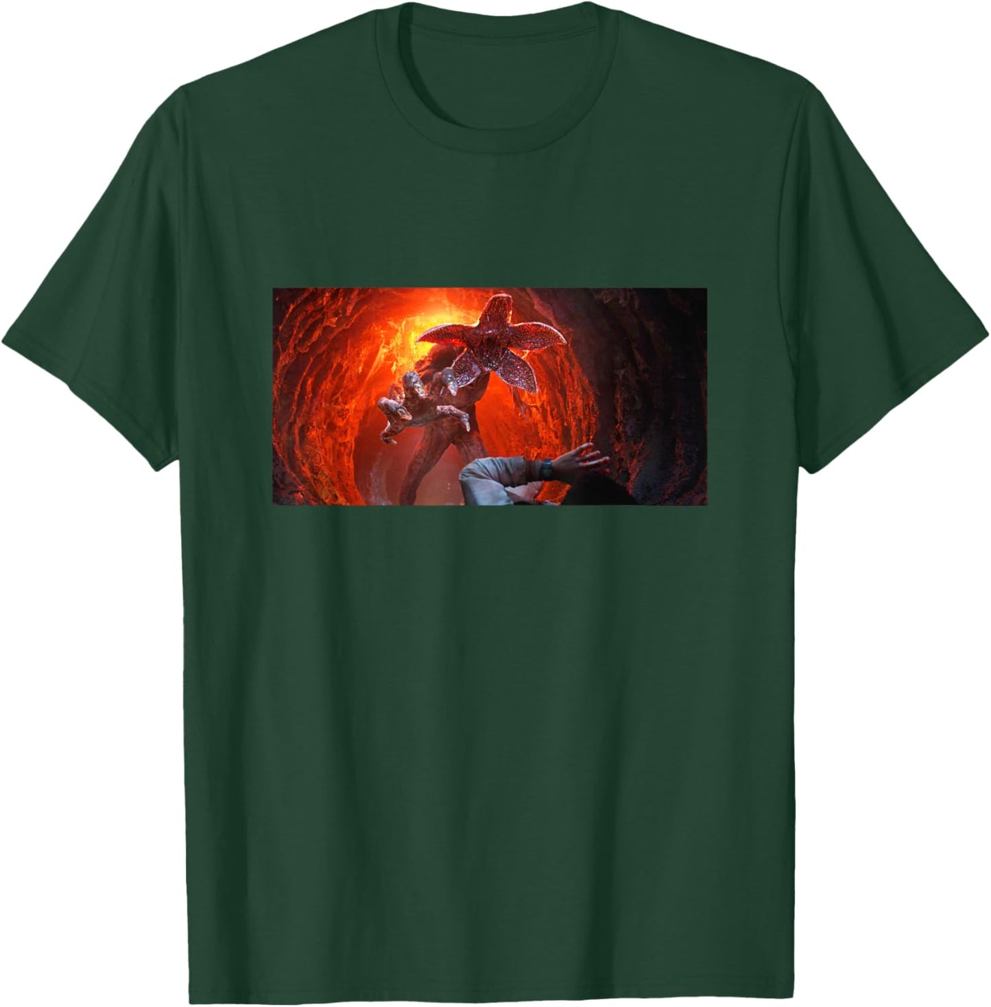 Stranger Things Season 5 Demogorgon Attack Reaching Out T-Shirt - T-Shirt | Forest