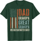 Dad Grandpa Great Grandpa T-Shirt - T-Shirt | Forest