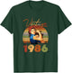 40th Birthday Gift Limited Edition Born in 1986 40 Yrs Old T-Shirt - T-Shirt | Forest