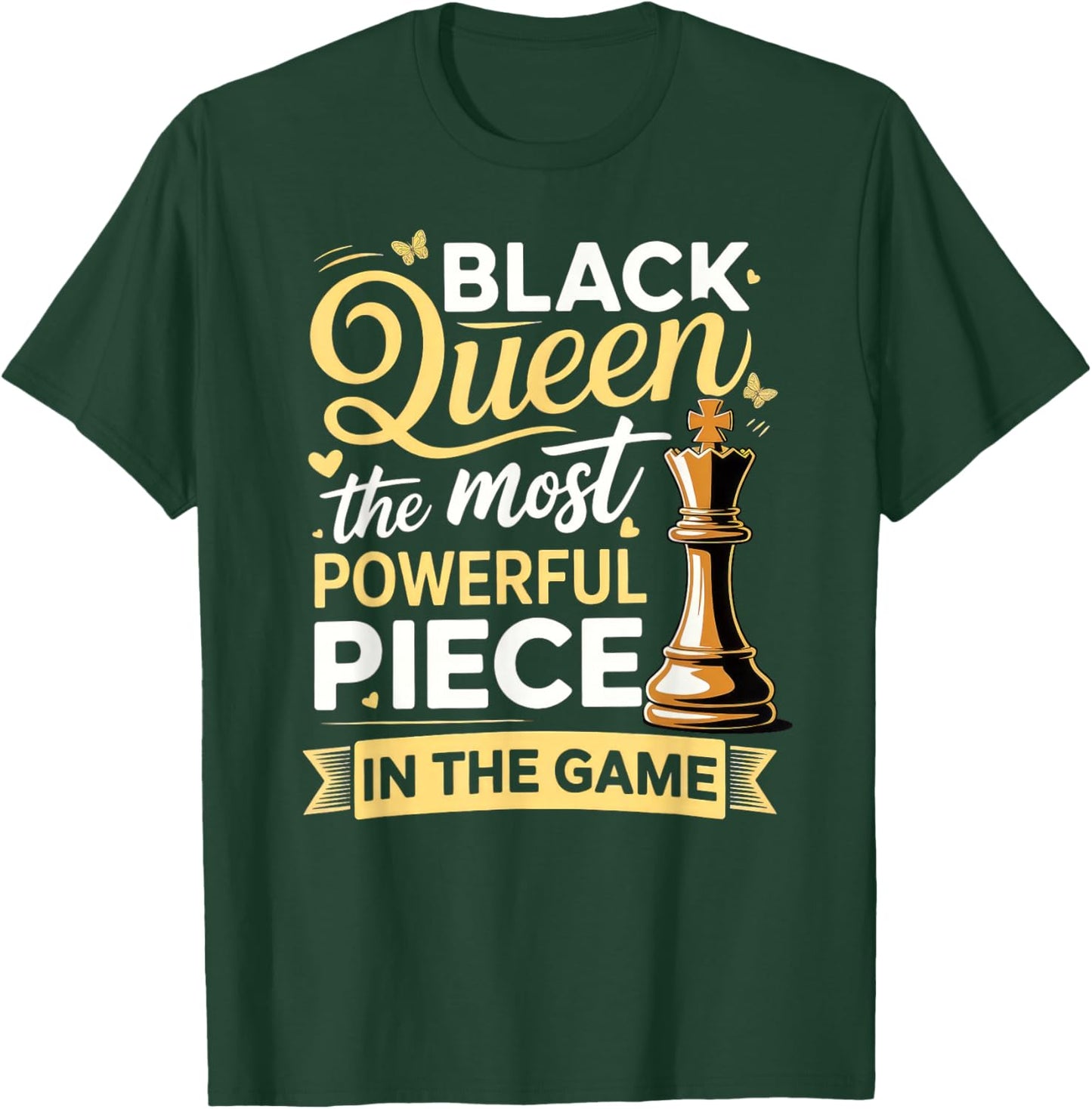 Black Queen Chess Black History Shirts T-Shirt - T-Shirt | Forest
