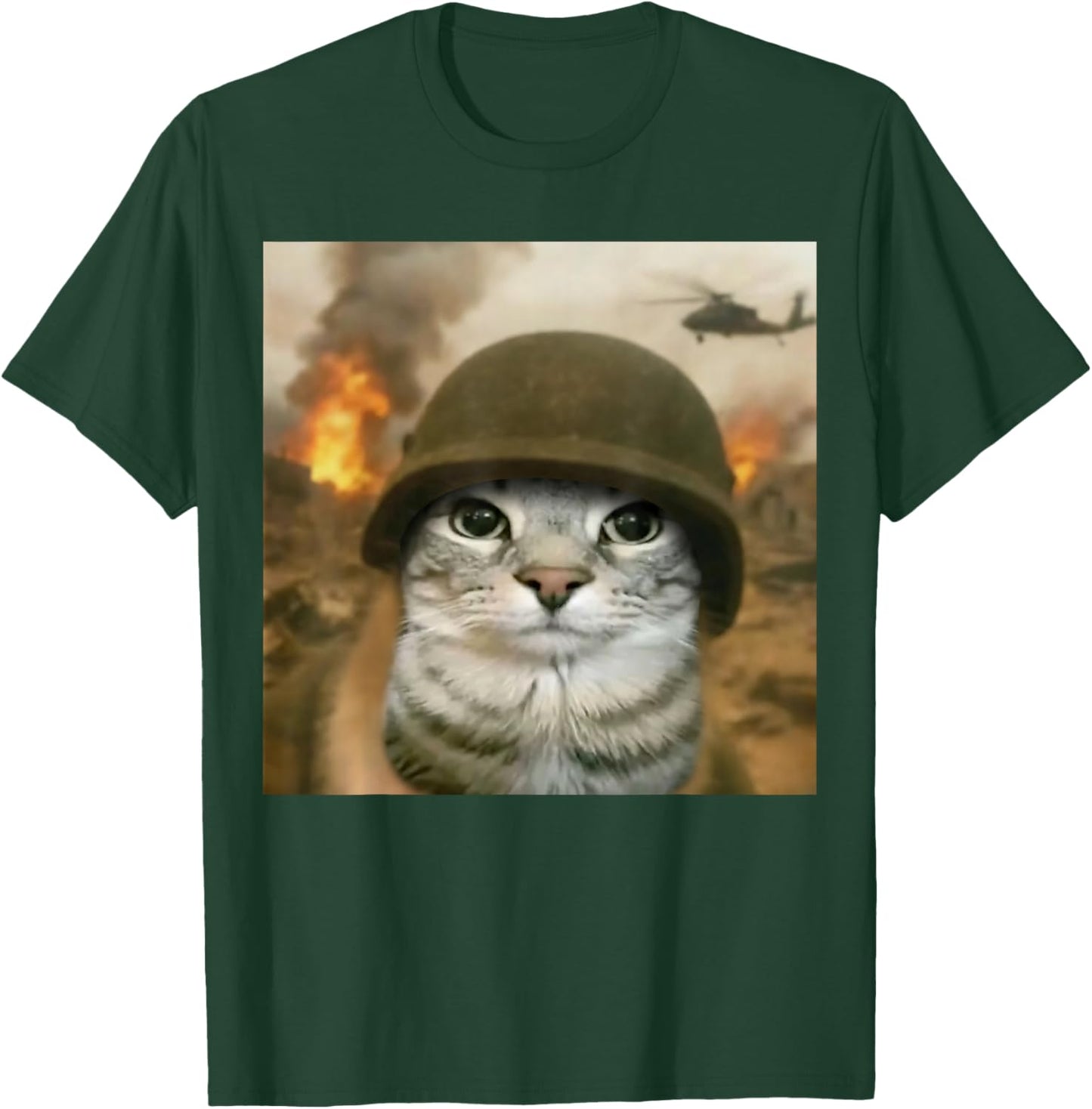Funny Cat Meme Graphic T-Shirt - T-Shirt | Forest