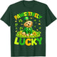 Pawsitively Lucky Goldendoodle Leprechaun St Patricks Day T-Shirt - T-Shirt | Forest