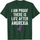 Eating Disorder Anorexia Survivor Recovery Anorexia Warrior T-Shirt - T-Shirt | Forest