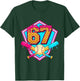 Baseball Drip Jersey Number 67 for Players & 67th Birthday T-Shirt - T-Shirt | Forest