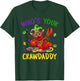 Whos Your Crawdaddy Crawfish Jester Beads Funny Mardi Gras T-Shirt - T-Shirt | Forest