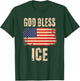 God Bless Ice USA Flag T-Shirt - T-Shirt | Forest