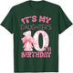 It's My Daughter's 10th Birthday Happy 10 Years Old T-Shirt - T-Shirt | Forest