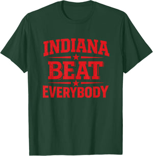 Indiana Beat Everybody Shirt Women T-Shirt - T-Shirt | Forest