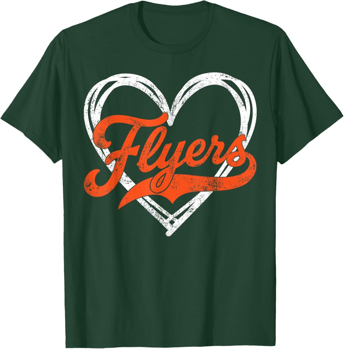 Flyers Vintage Women Boys Girls Kids Youth T-Shirt - T-Shirt | Forest