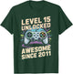 15 Year Old Bday Decorations Son Boy 15yr 2011 15th Birthday T-Shirt - T-Shirt | Forest