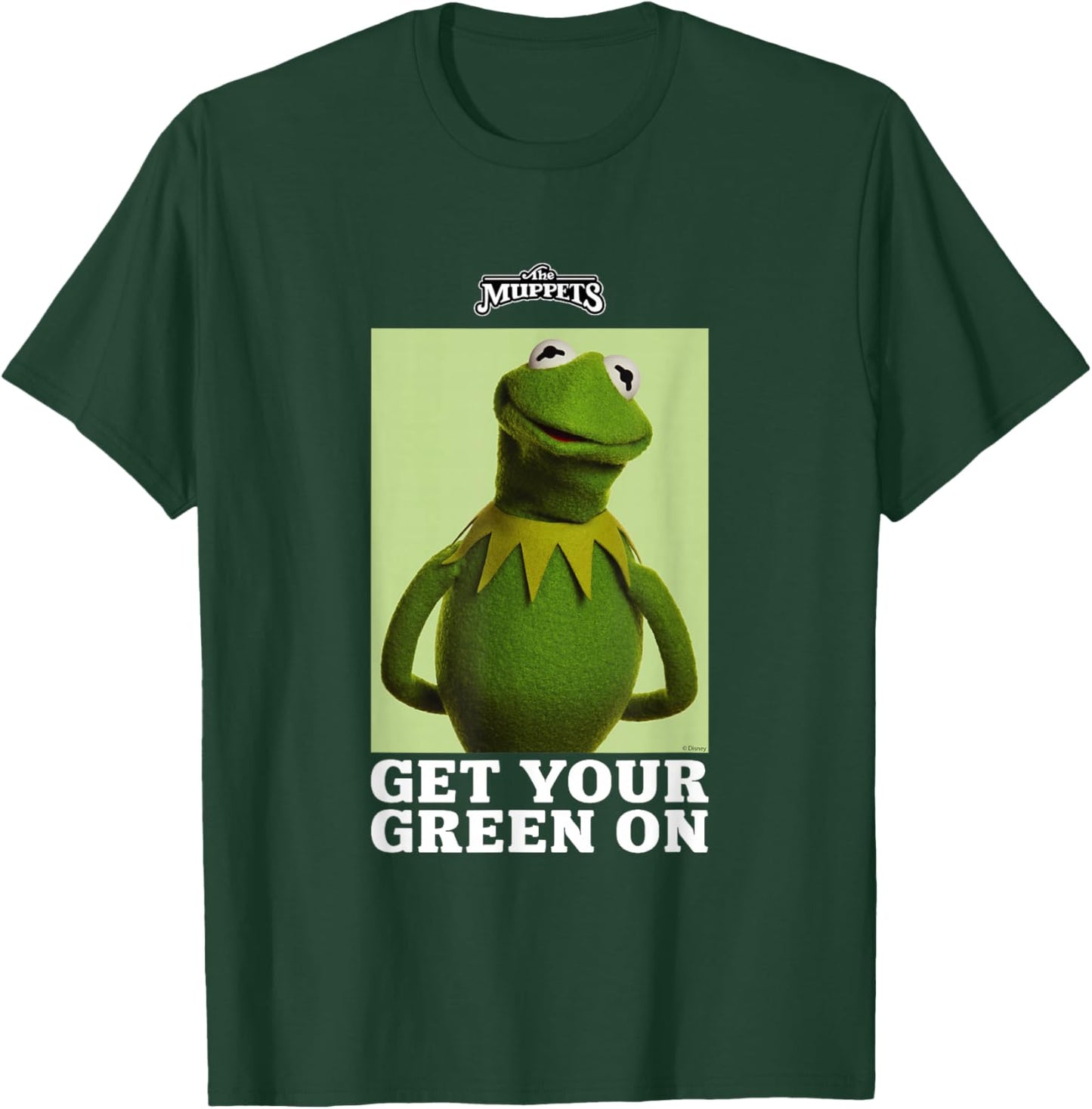 Disney The Muppets Kermit The Frog St. Patrick's Day T-Shirt - T-Shirt | Forest