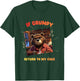 If Grumpy Return to My Cave Funny Bear Hiking T-Shirt - T-Shirt | Forest