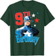 Marvel Comics Avengers Captain America 9th Birthday T-Shirt - T-Shirt | Forest