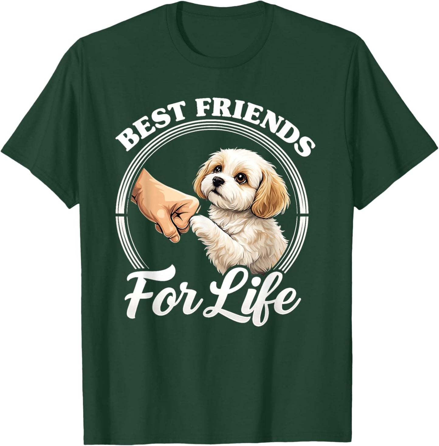 Cavachon Dog Lover Design Beautiful Cavachon T-Shirt - T-Shirt | Forest