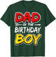 Dad of The Birthday boy Matching Family Party T-Shirt - T-Shirt | Forest