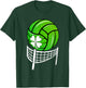 Volleyball Shamrock Lucky Clover Irish St Patrick's Day Boys T-Shirt - T-Shirt | Forest
