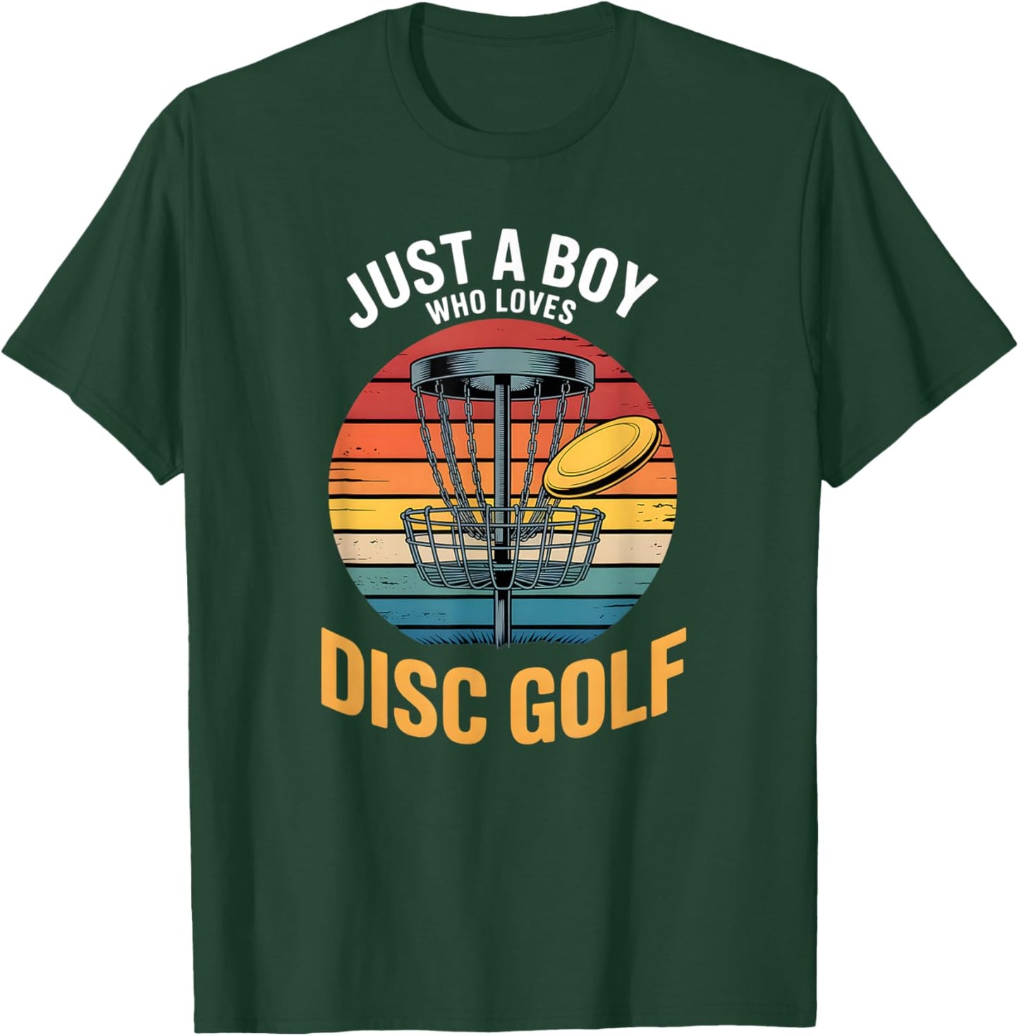 Boys Disc Golf T-Shirt - T-Shirt | Forest