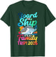 Board The Ship It's A Family Trip 2026 Matching Cruise T-Shirt - T-Shirt | Forest