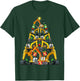 Excavator Christmas Tree Funny Vehicles Xmas Adult and Kids T-Shirt - T-Shirt | Forest