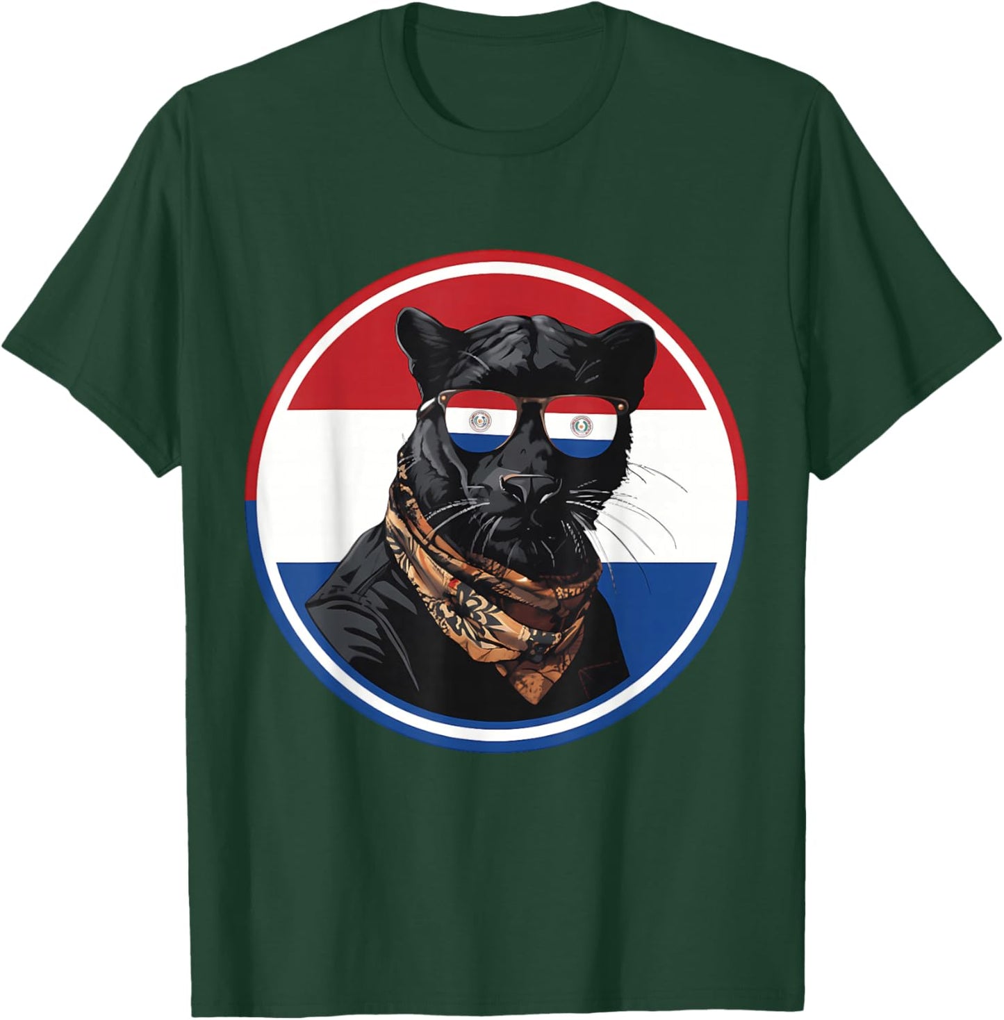 Paraguay Flag Paraguayan Roots T-Shirt - T-Shirt | Forest