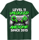 Level 11 Unlocked 11 Year Old Gifts Boys 11th Birthday Boy T-Shirt - T-Shirt | Forest