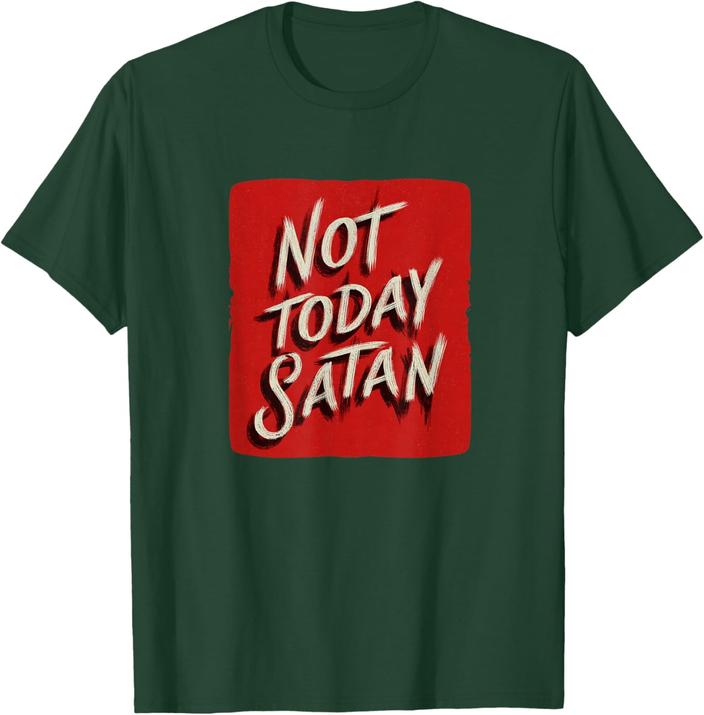 Pretty Not Today, Satan Statement Costume T-Shirt - T-Shirt | Forest