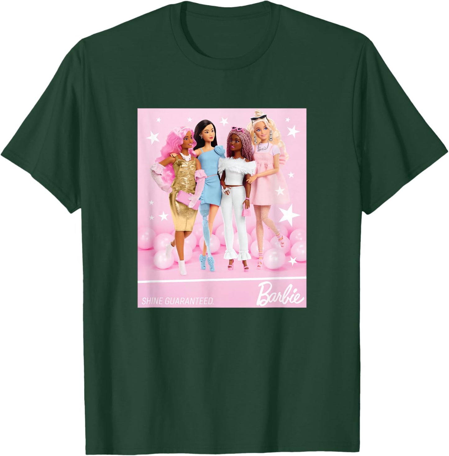 Barbie Birthday Shine Guaranteed T-Shirt - T-Shirt | Forest