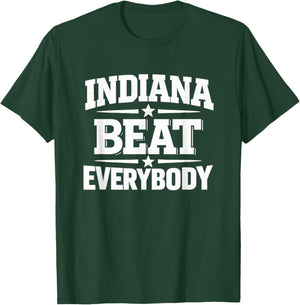 Indiana Beat Everybody Shirt Women T-Shirt - T-Shirt | Forest