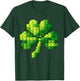 Funny Building Shamrock Blocks St Patricks Day Kids Boys T-Shirt - T-Shirt | Forest