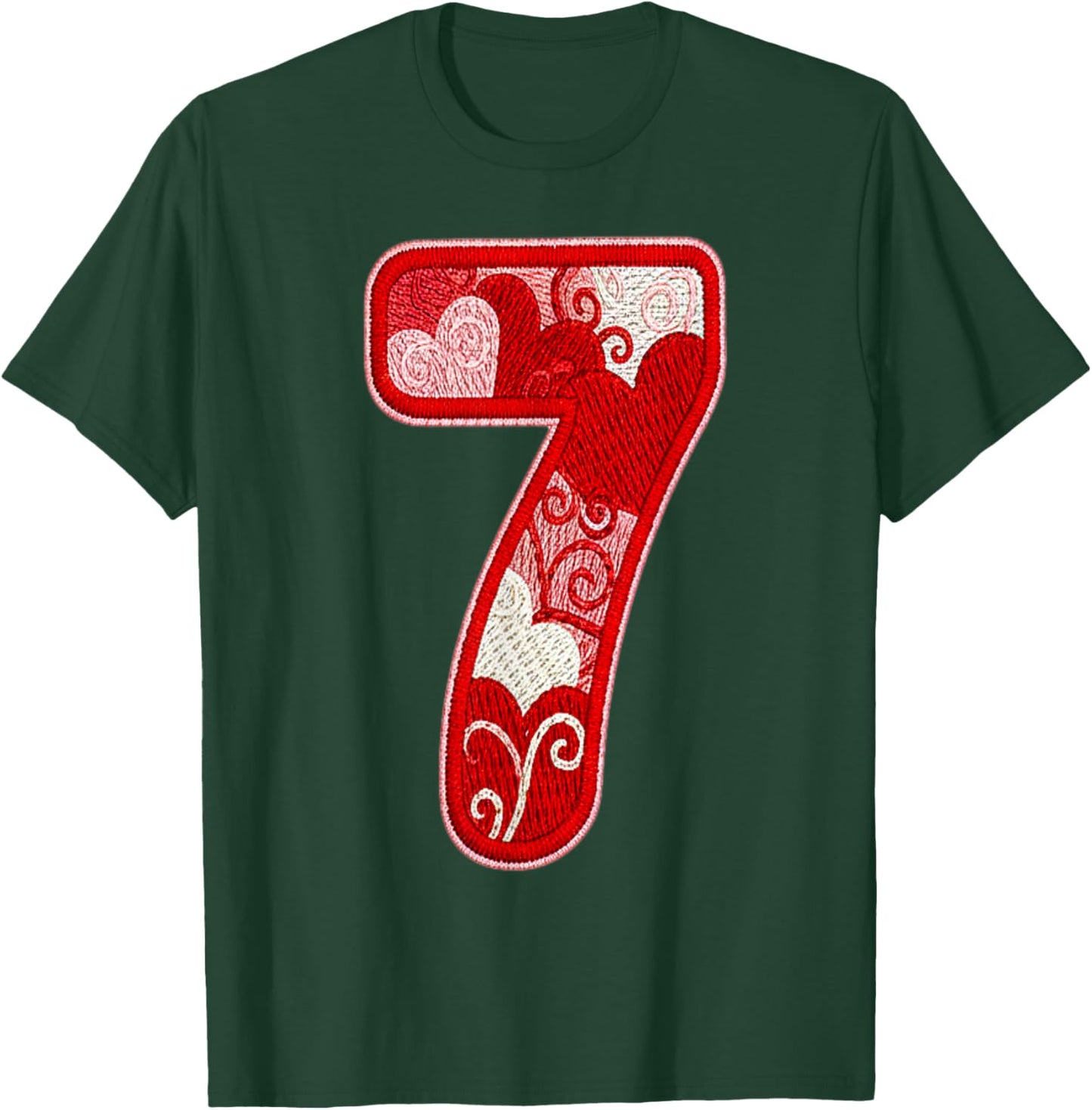 Funny 67 Meme Six Seven Heart Matching Couples Valentines T-Shirt - T-Shirt | Forest