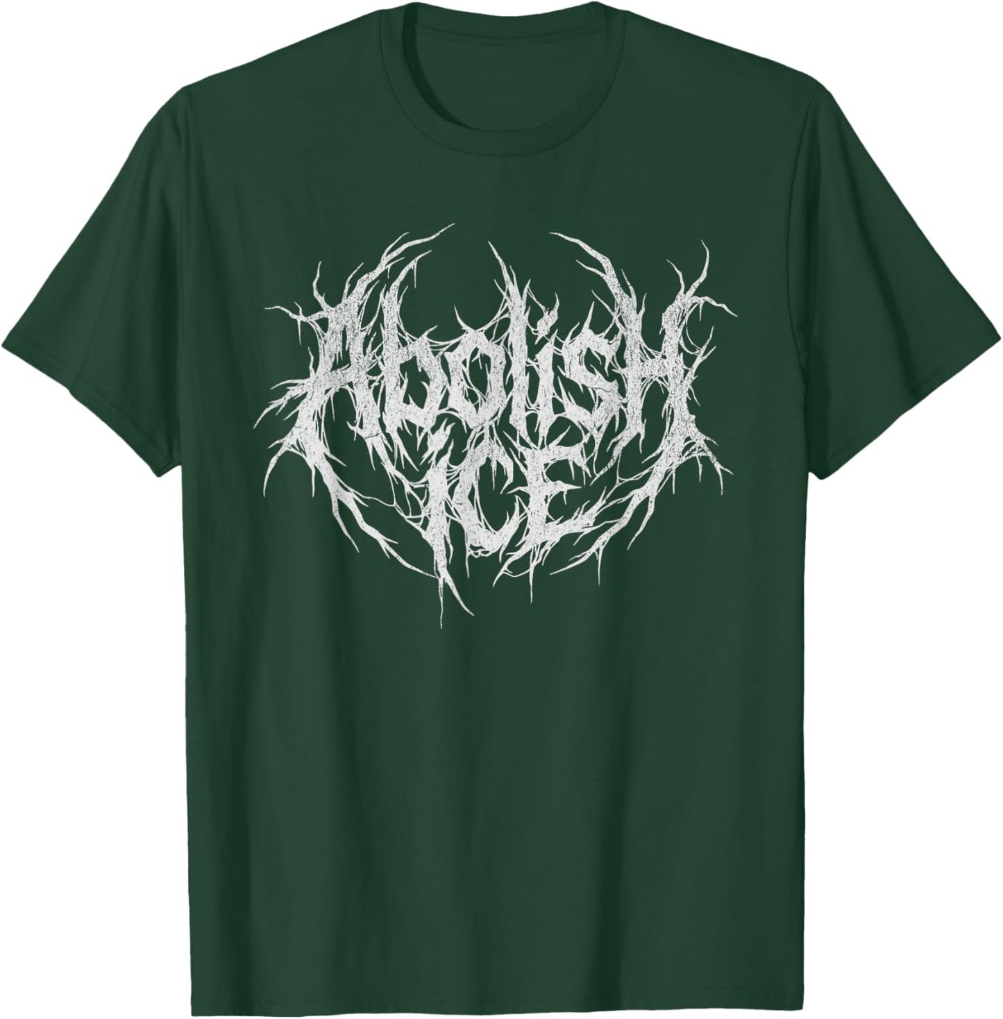 Abolish ICE Heavy Metal Resist T-Shirt - T-Shirt | Forest