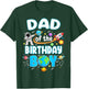 Dad of The Birthday Boy Astronaut Family Space Planets T-Shirt - T-Shirt | Forest