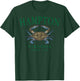 Hampton Virginia Blue Crab Fishing Since 1610 Green Letters T-Shirt - T-Shirt | Forest