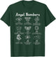 ngel Numbers Numerology Celestial Spiritual Divination T-Shirt - T-Shirt | Forest