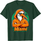 Miami Florida White Ibis Retro Cool Souvenir Men Women Kid T-Shirt - T-Shirt | Forest