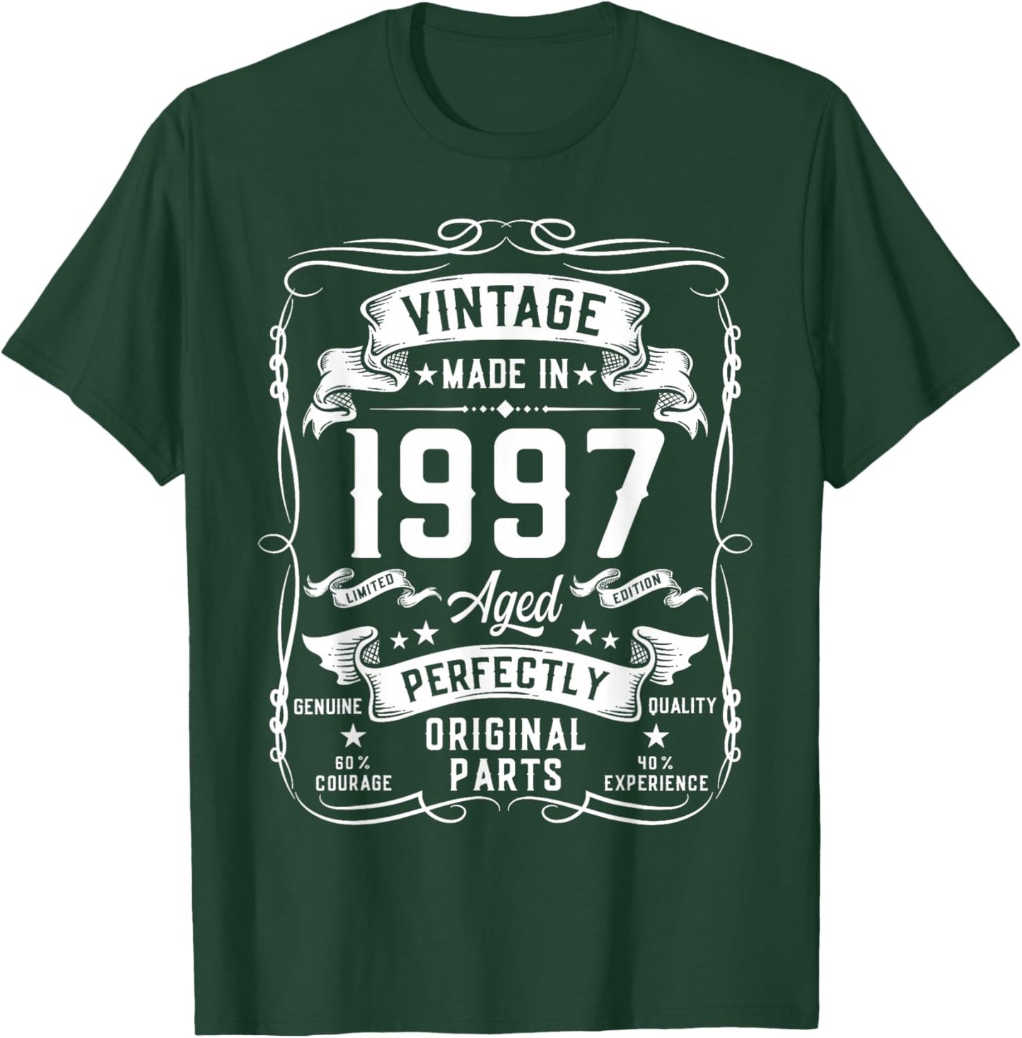 Vintage 1997 29yr 29th Birthday Gifts 29 Years Old T-Shirt - T-Shirt | Forest