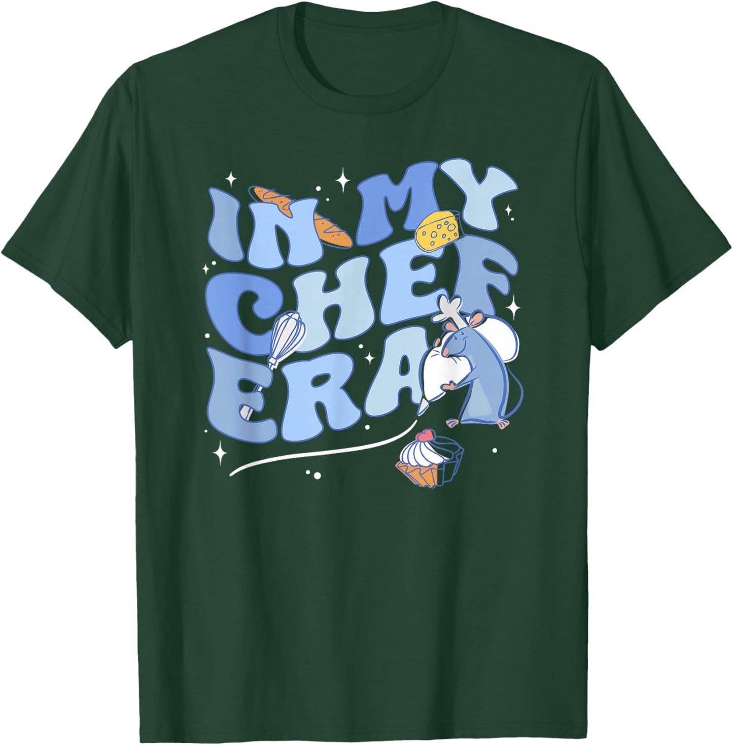 Disney Pixar Ratatouille in My Chef Era Funny Sketch Style T-Shirt - T-Shirt | Forest